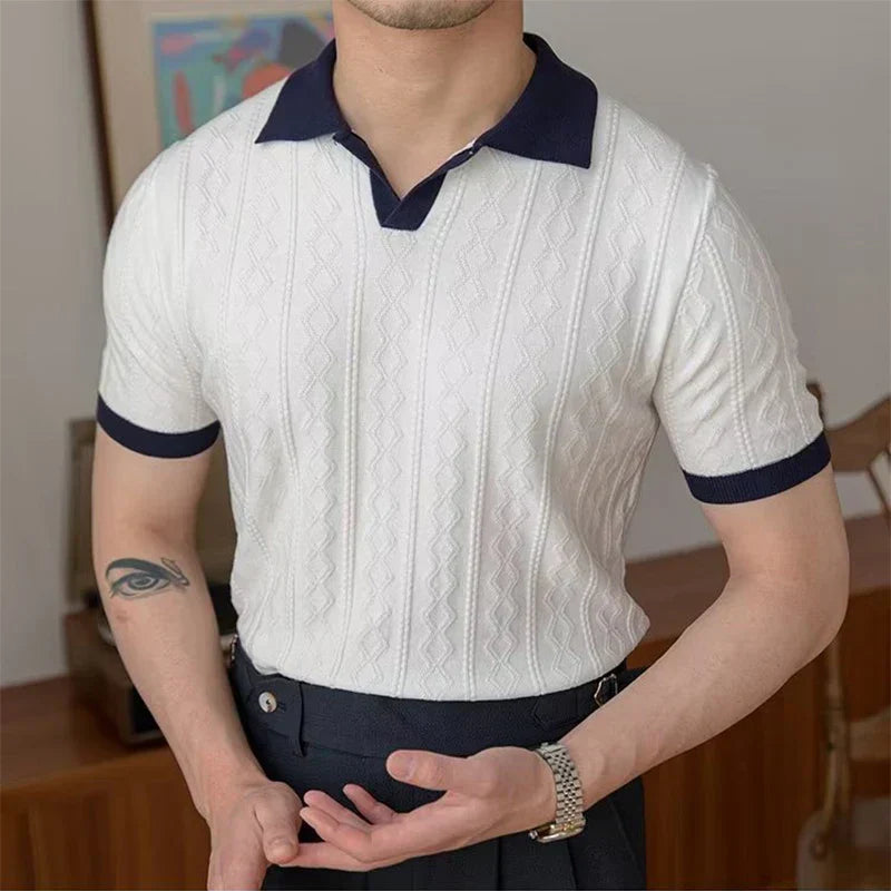 Jacquard Polo