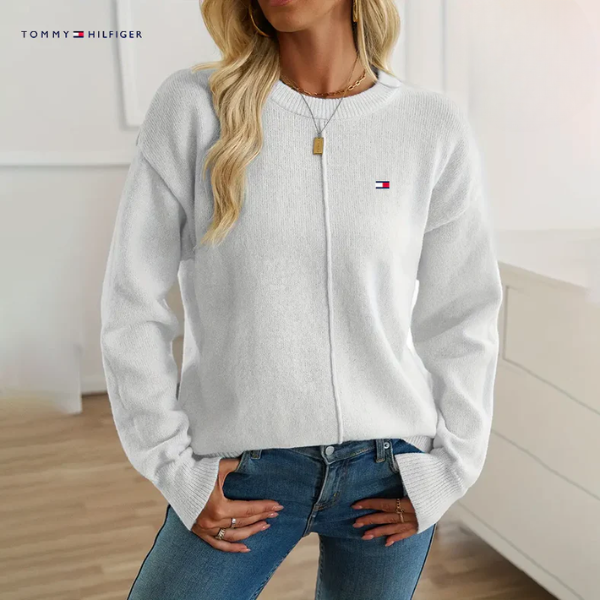 Loose-fitting Crew Neck Sweater
